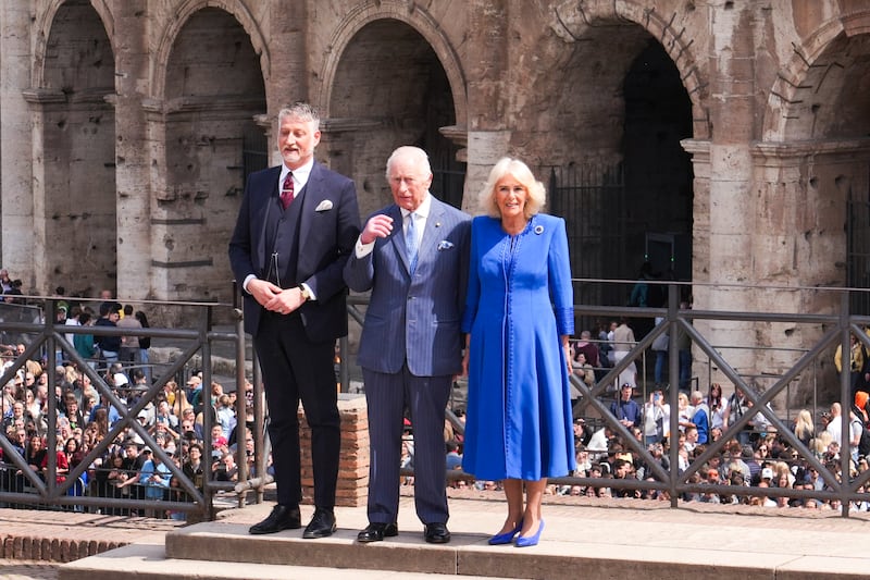 Carlo III e Camilla, primo giorno in Italia 5