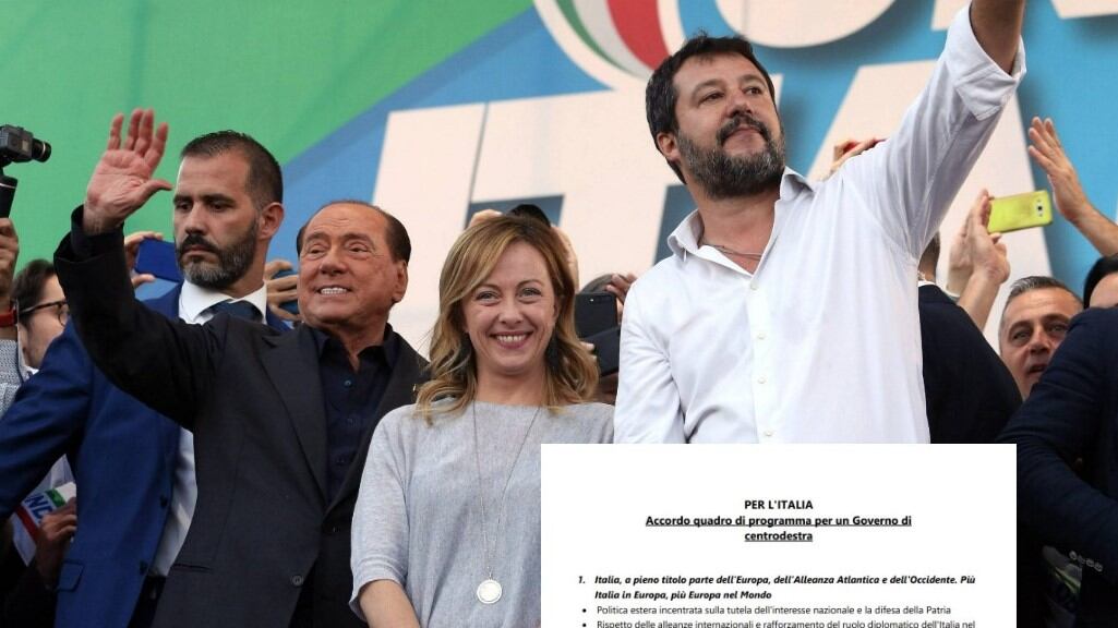 Il piano di governo del centrodestra: ecco i 15 punti