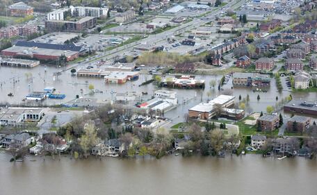 L'esercito canadese dispiegato contro l'alluvione in Quebec 3