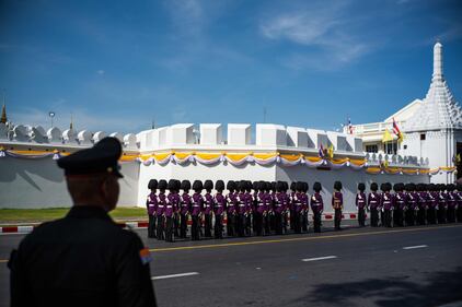 Bangkok, i preparativi per la cerimonia d'incoronazione del Re 12