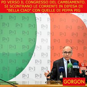 La satira del giorno. Il cambiamento del PD 1