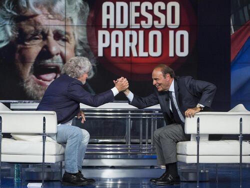 Il mea culpa di Grillo: un errore andare in tv