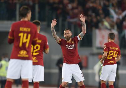 L'Olimpico ai piedi di Daniele De Rossi: gli scatti dell'ultima del capitano 8