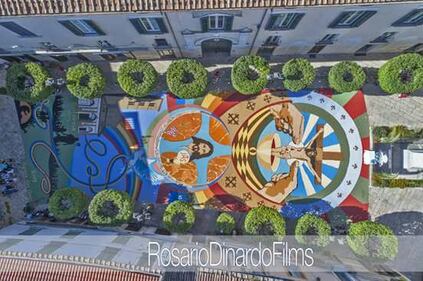 La tradizionale "Infiorata" di Sant'Agata Dei Goti torna con “I Miracoli Eucaristici” 15