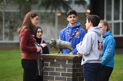 Kate Middleton tra gli scout: foto 5