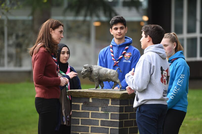 Kate Middleton tra gli scout: foto 5