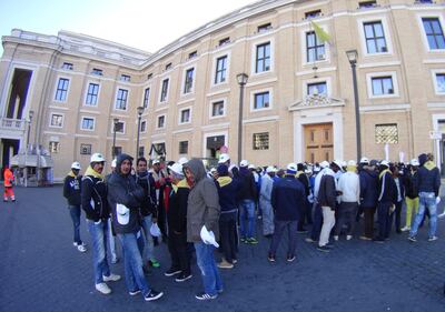 Giubileo dei Migranti, migliaia di profughi da Papa Francesco 1