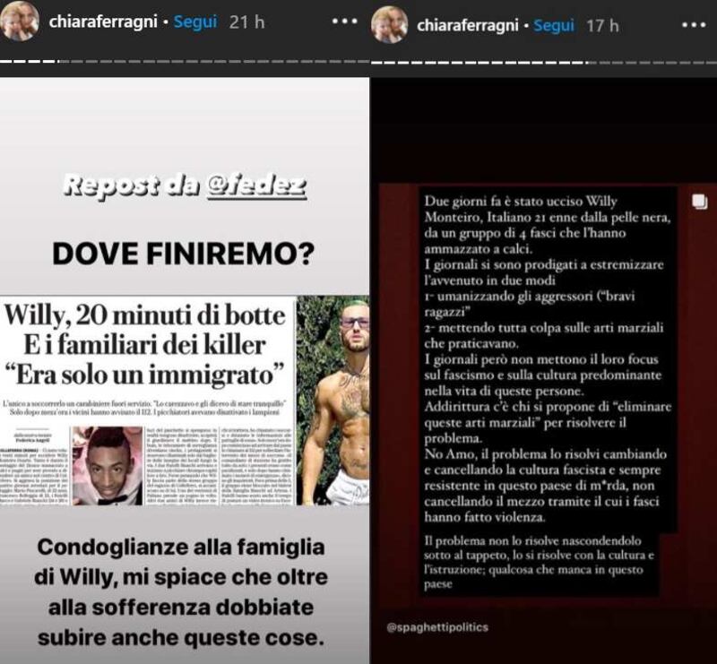 Ferragni social