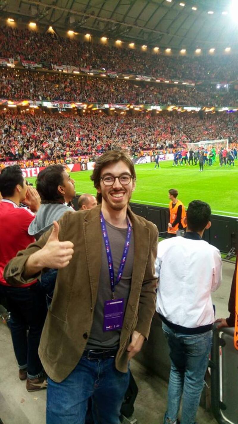 Europa League, i due italiani imbucati alla finale nell'area Vip 1
