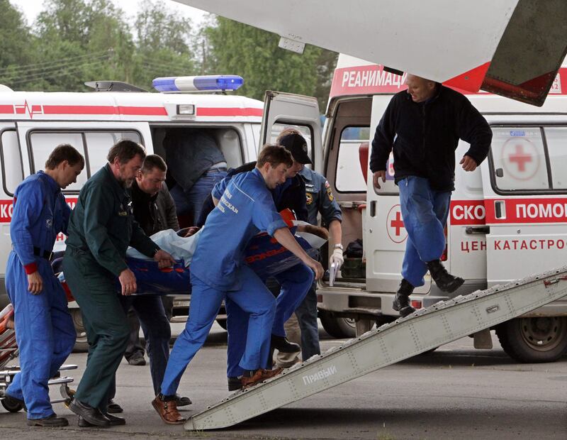 Incidente RusAir 9605 soccorsi