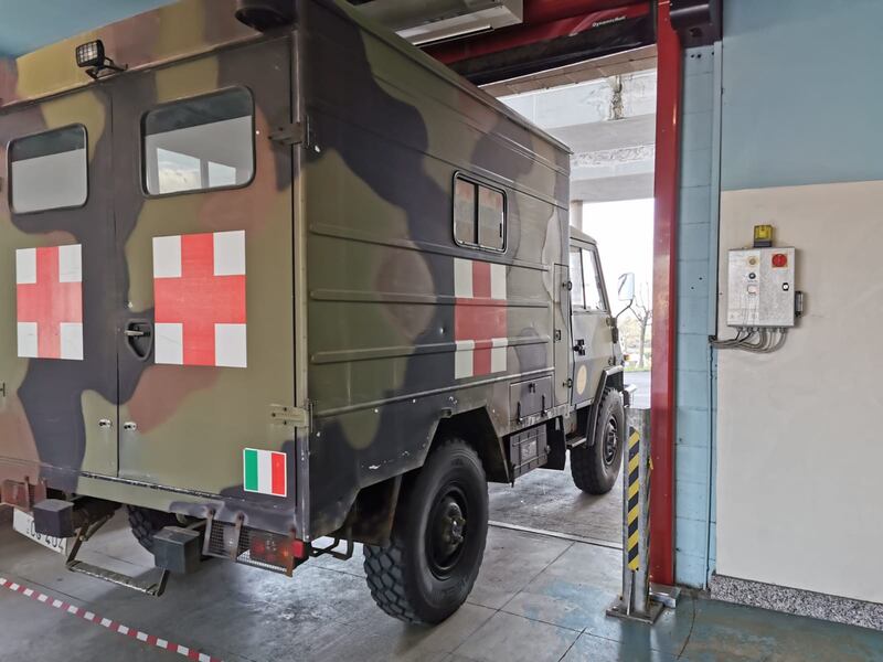 Gli Alpini impiegati in Piemonte per il trasporto dei pazienti 8