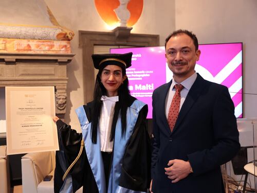 Università Pegaso, laurea honoris causa in Scienze Pedagogiche a Tina Malti: "L’educazione è un atto di cura"