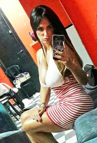 Marika Fruscio senza reggiseno dopo l'operazione 43