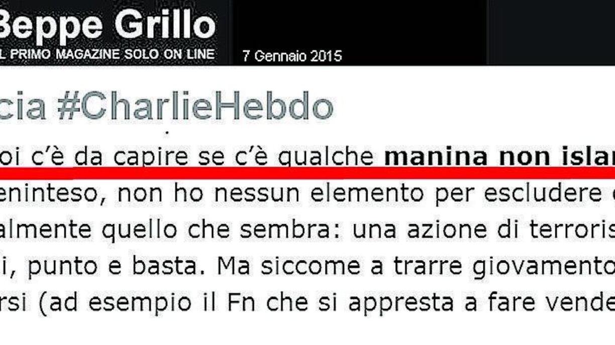 Grillo fa il complottista e incolpa l'Occidente: "Qualcuno muove i fili"