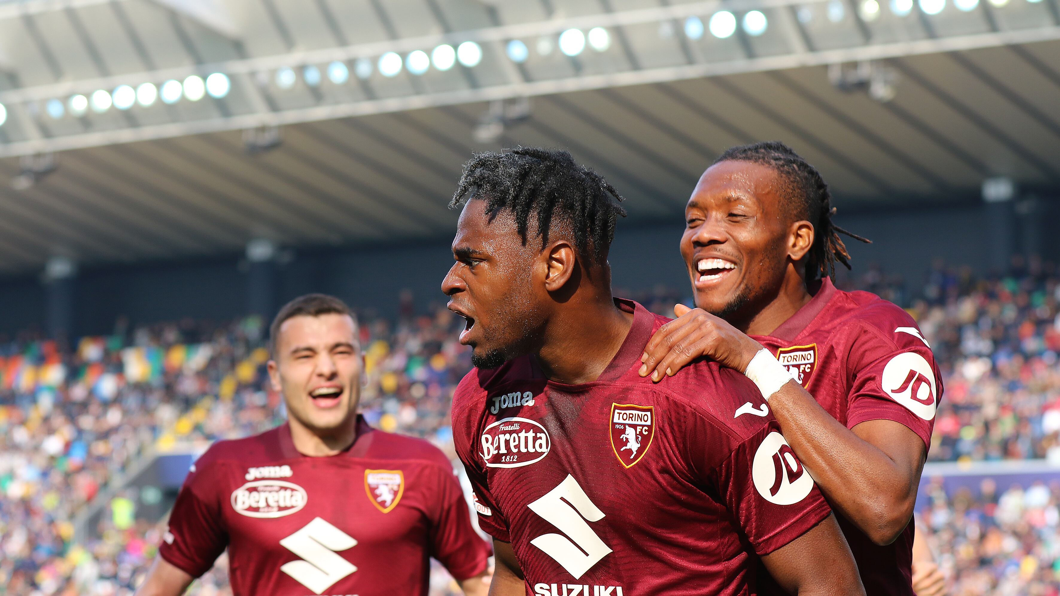 Colpo del Torino in casa dell'Udinese: Zapata e Vlasic fanno volare i granata