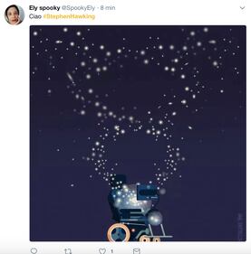 Stephen Hawking, le reazioni social sulla morte 2