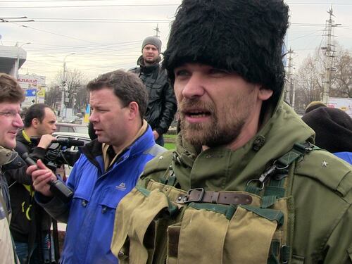I cosacchi russi sono tornati in Ucraina