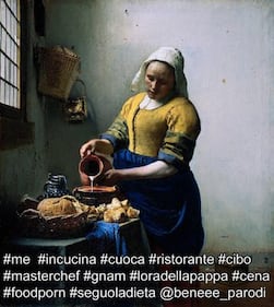 Se i quadri avessero Instagram: gli hashtag più divertenti 3