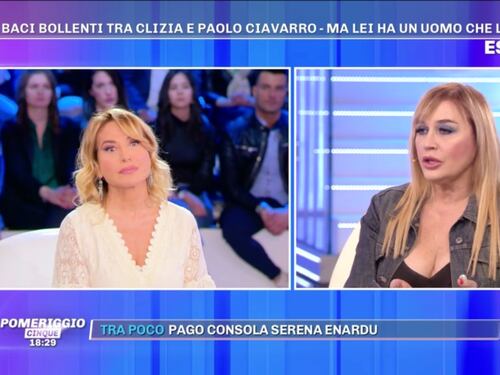 Gf Vip, Barbara d'Urso: "Tiberio ha detto a Clizia di entrare da single ed essere riservata"