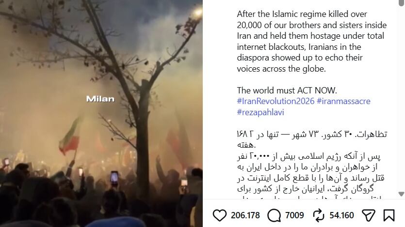 "Il mondo deve agire ora". L'appello della modella Behamin Barootkoob per l'Iran