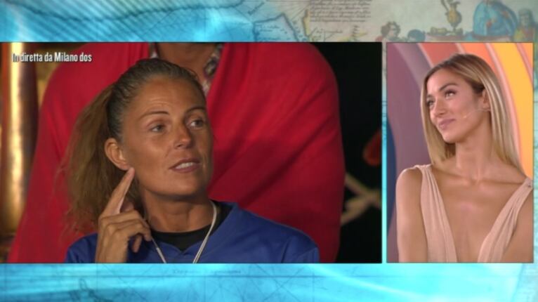 Soleil e Marina La Rosa, ultimo scontro durante la finale de L'Isola