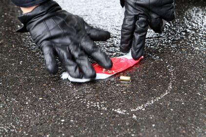 Gallarate, i carabinieri sul luogo della sparatoria 3