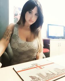 Marika Fruscio, lingerie sexy per l'Italia 6