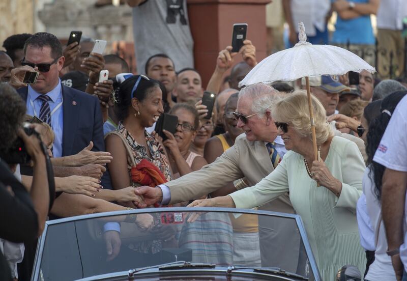 Camilla Parker Bowles e il Principe Carlo: le foto nei Caraibi 1