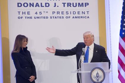 Melania e Donald Trump, coppia presidenziale 36