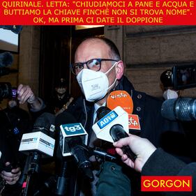 La satira del giorno. Letta butta le chiavi 1