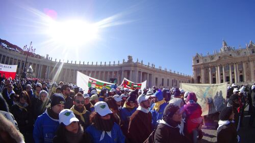Giubileo dei Migranti, migliaia di profughi da Papa Francesco 15