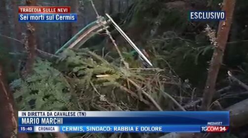 Trentino, tragedia sul Cermis. Le immagini del luogo dell'incidente 4