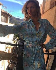 Justine Mattera topless per il servizio di moda 26