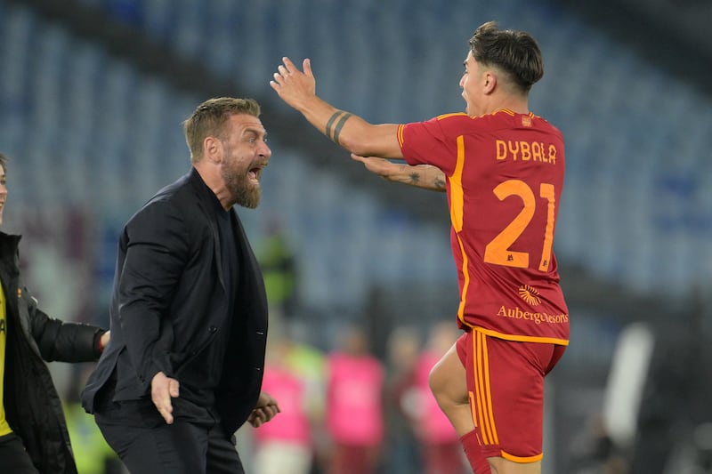 De Rossi Dybala Roma Torino