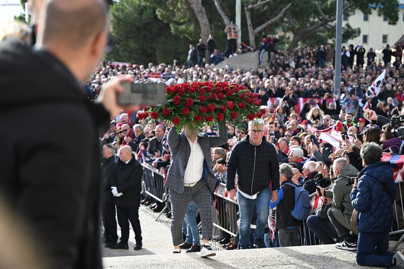 L'ultimo saluto a Gigi Riva: le immagini dei funerali solenni della leggenda del Cagliari e del calcio italiano 20