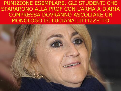 La satira del giorno. Punizione esemplare