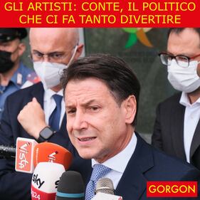 Ecco la satira del giorno. Gli artisti rispondono a Conte 1