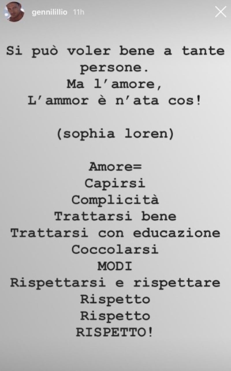 Sfogo Gennaro Lillio