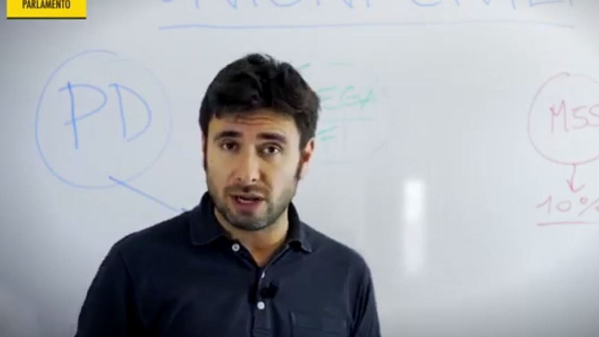 Di Battista e il papà: "Quella volta che urlammo contro D'Alema"