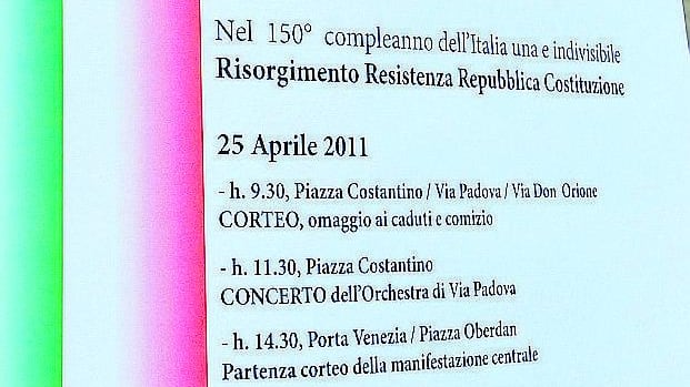 Scuole del quartiere in visita obbligata alle lapidi dell'Anpi