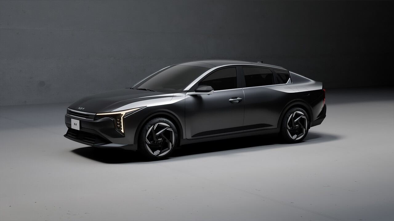 Kia K4, svelato il design della futuristica berlina coreana