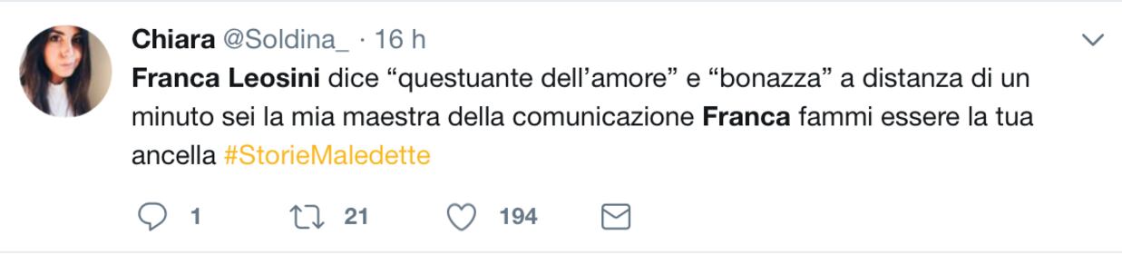 Franca Leosini, social in delirio per lei 5