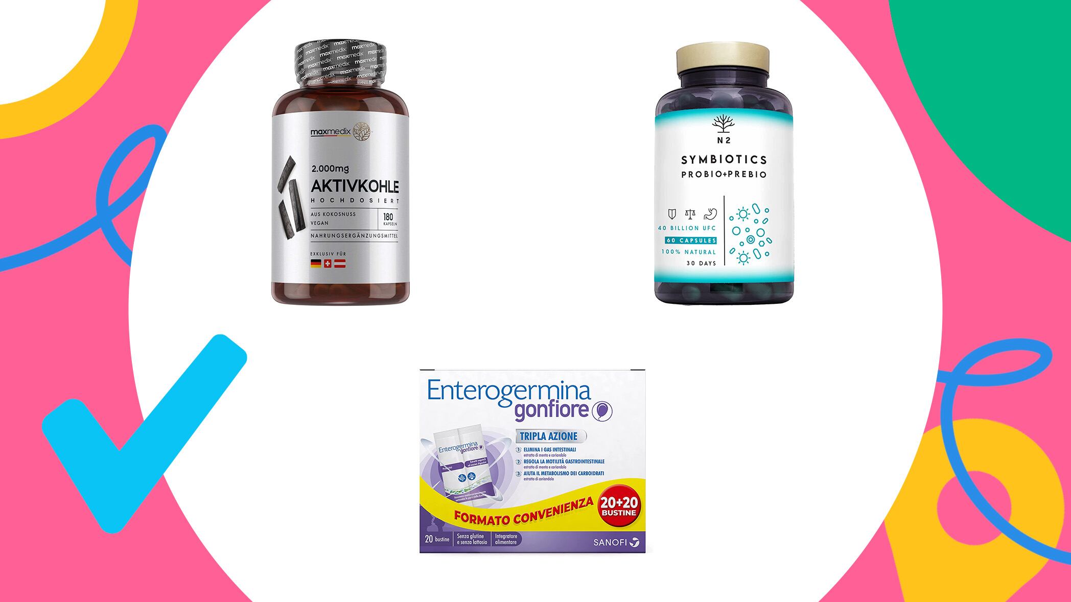Regolarizzare l'intestino: 5 fermenti lattici e prebiotici in offerta