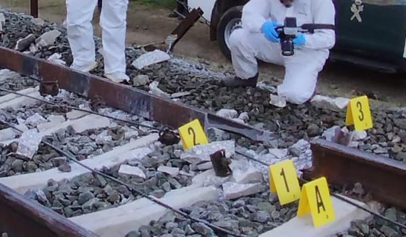 Treni deragliata in Spagna: le immagini 4