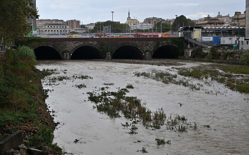 maltempo, nubifragio a Genova