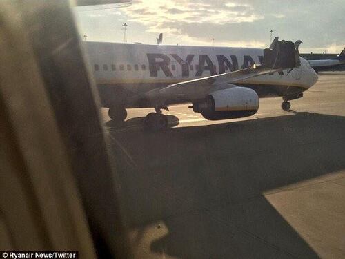 Scontro fra aerei Ryanair a Stansted