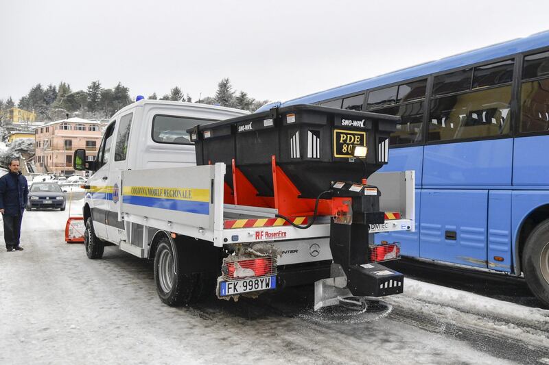 Neve e gelo su tutta l'Italia 12