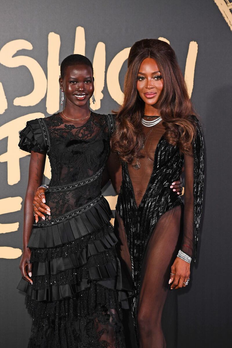 Naomi Campbell alla London Fashion Week: foto 7