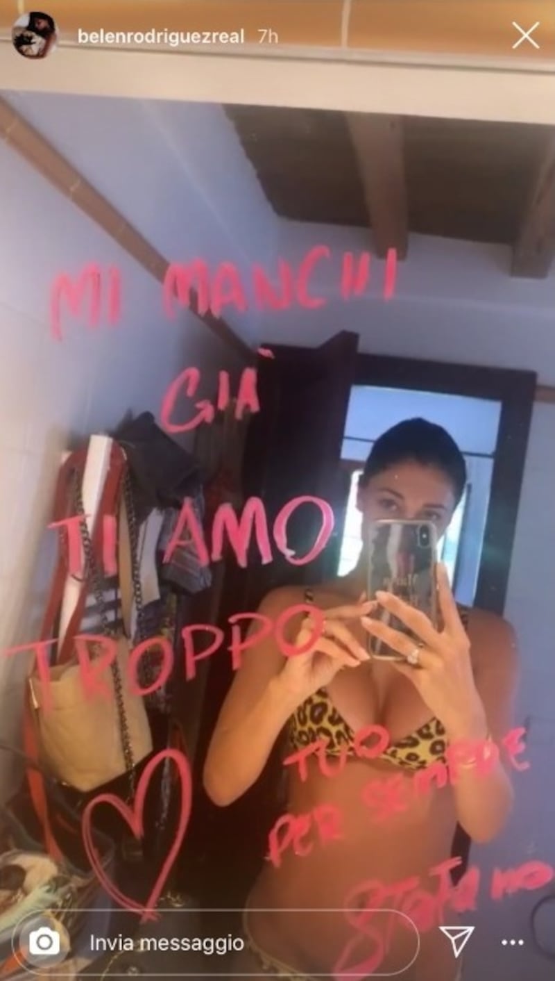 Dedica per Belen da Stefano
