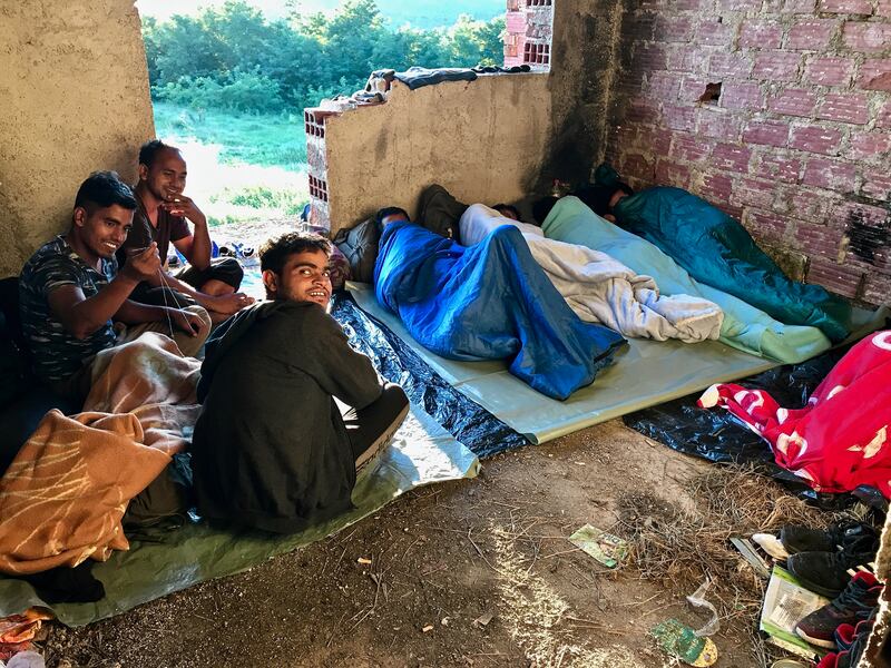 I migranti sulla rotta balcanica 4